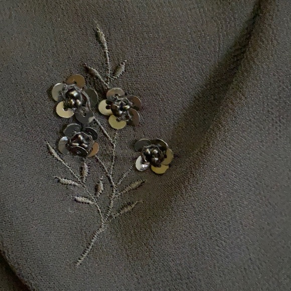 Esprit De Corp black short sleeve dress size 7/8 - Picture 2 of 9